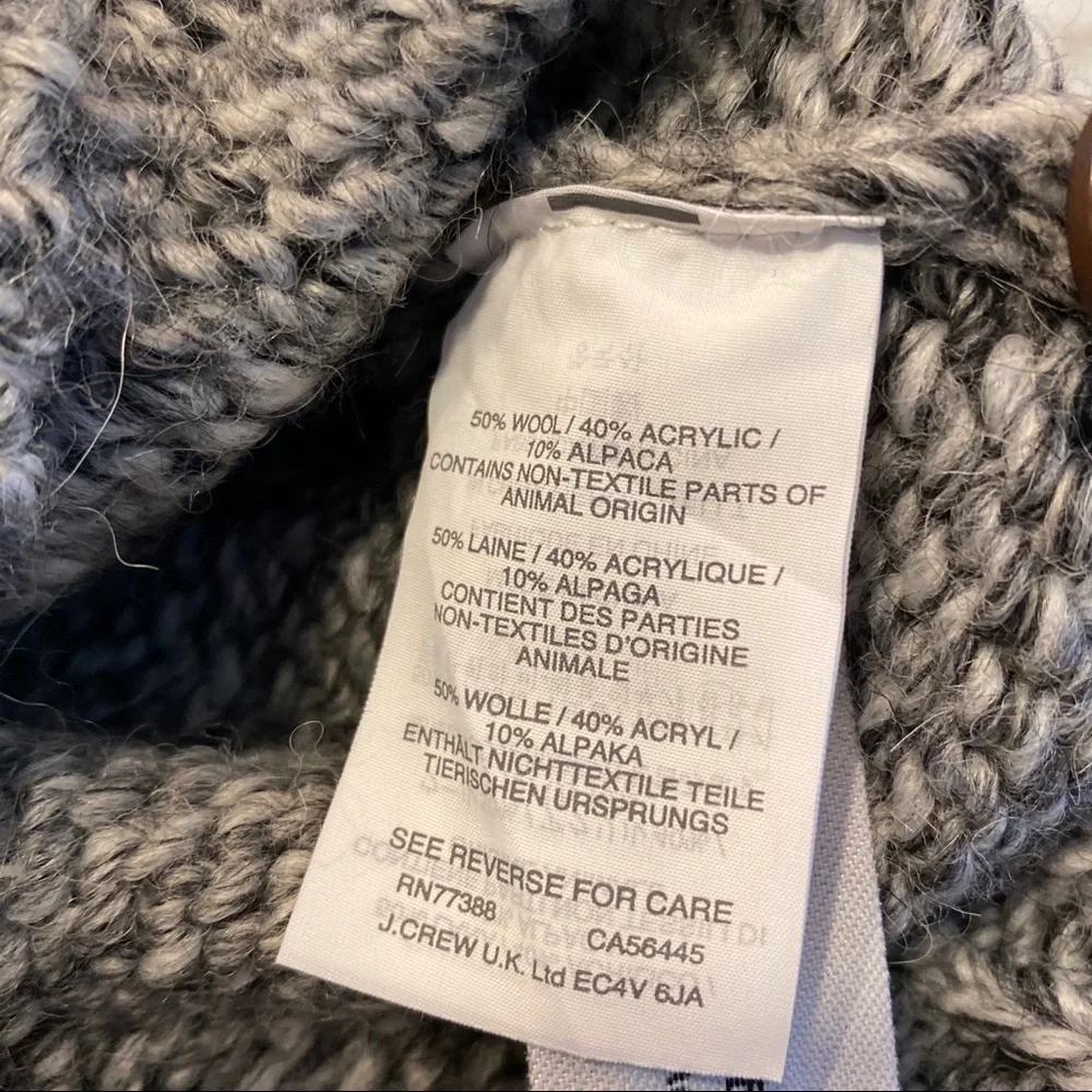 NWT J. Crew Zipper Sweater